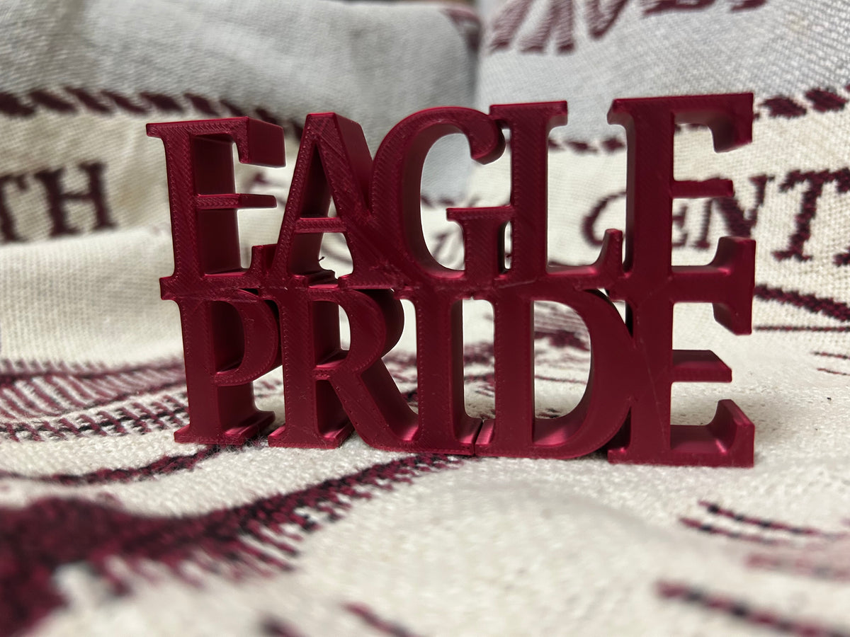 Eagle Pride 3D Printed Desk Accent