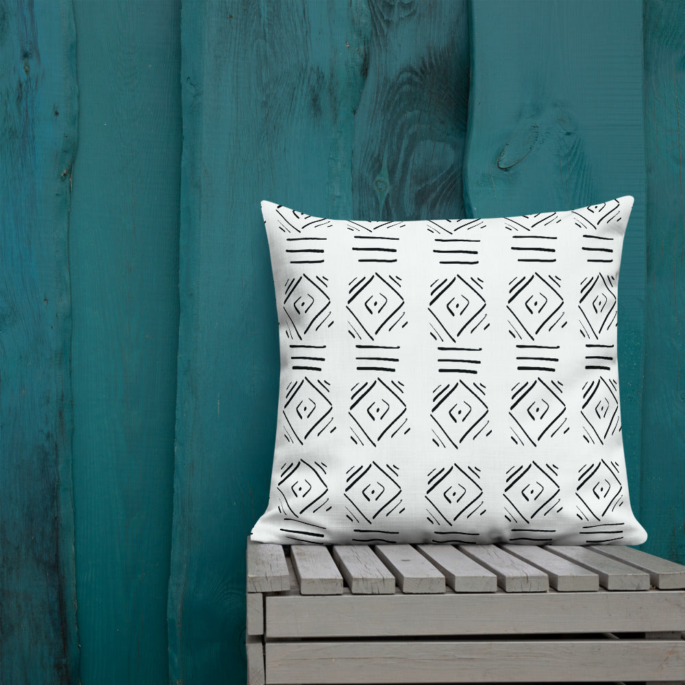 Black and White Premium Pillow