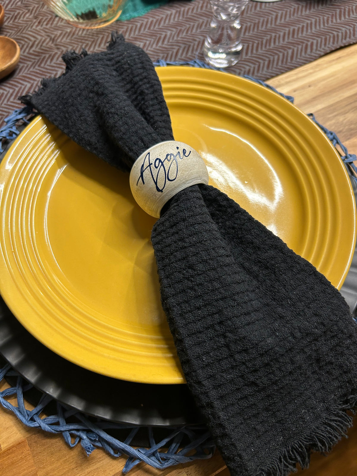 Aggie Pride Napkin Rings