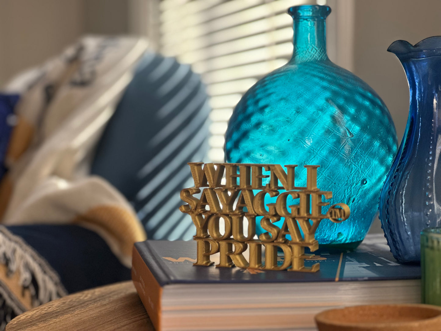 When I Say Aggie, You Say Pride - 3D Printed Desk Accent