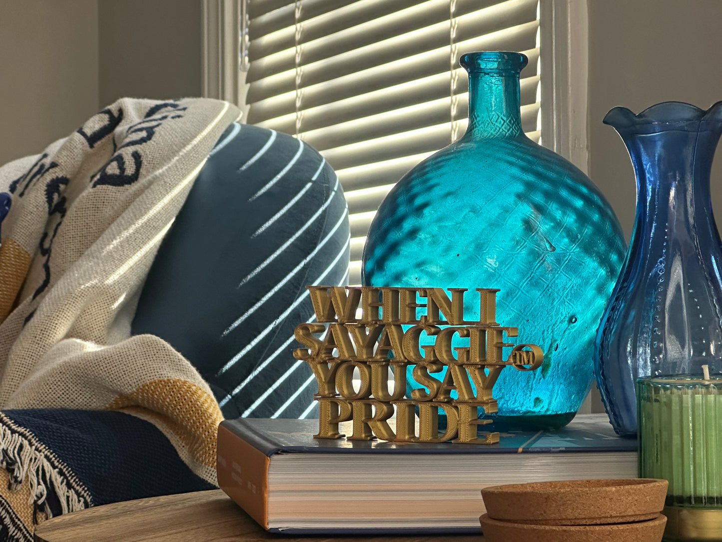 When I Say Aggie, You Say Pride - 3D Printed Desk Accent