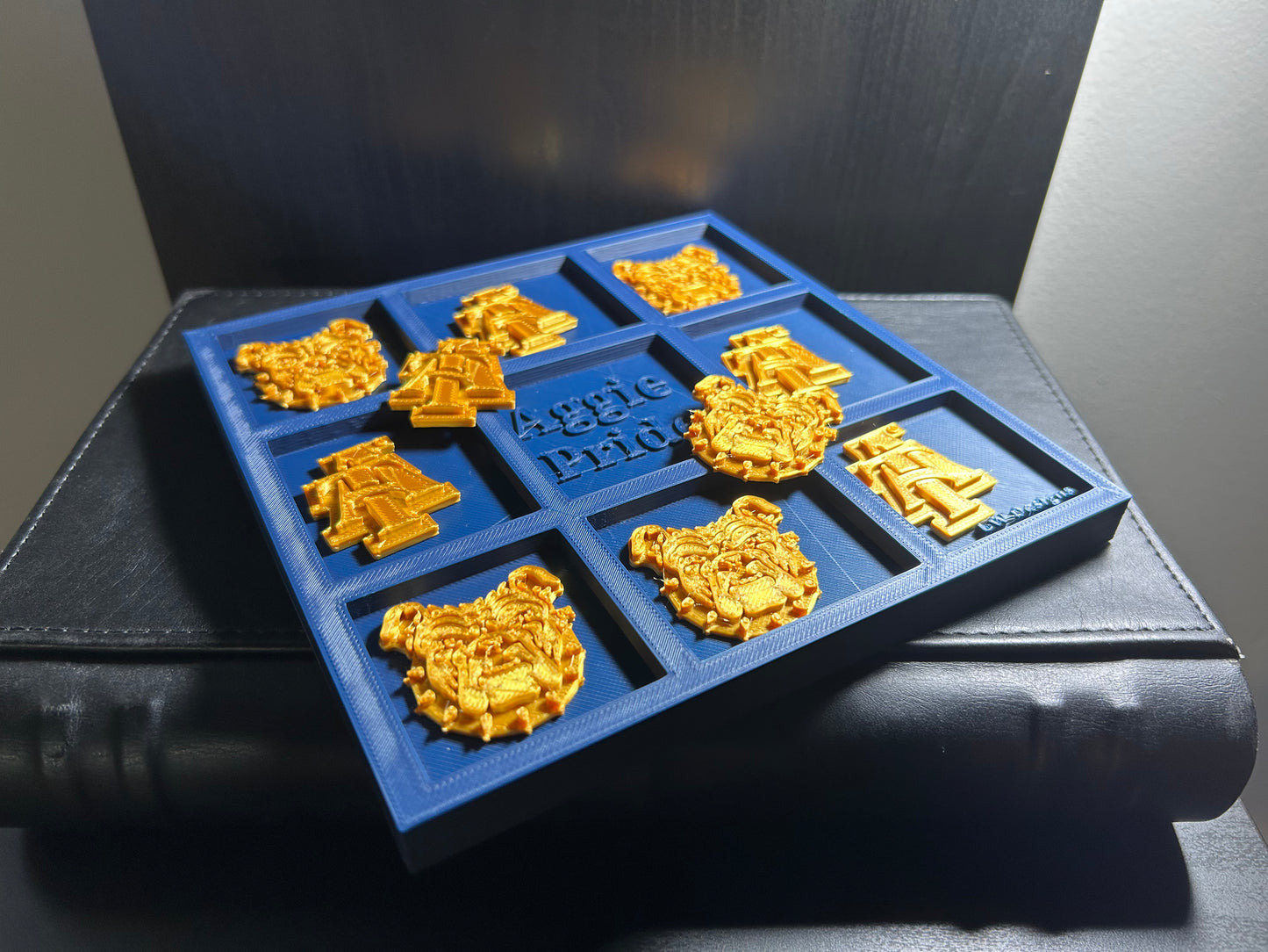 Aggie Tic Tac Toe Board - 3D Printed