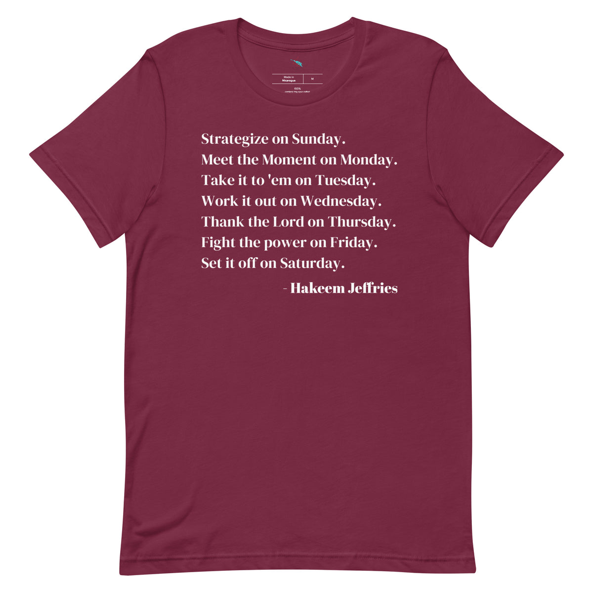 Work it out Unisex t-shirt