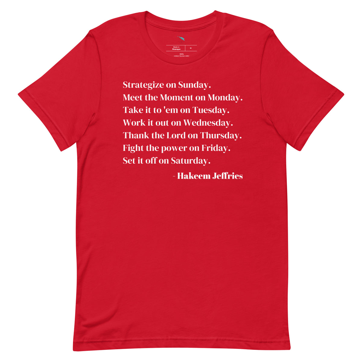 Work it out Unisex t-shirt