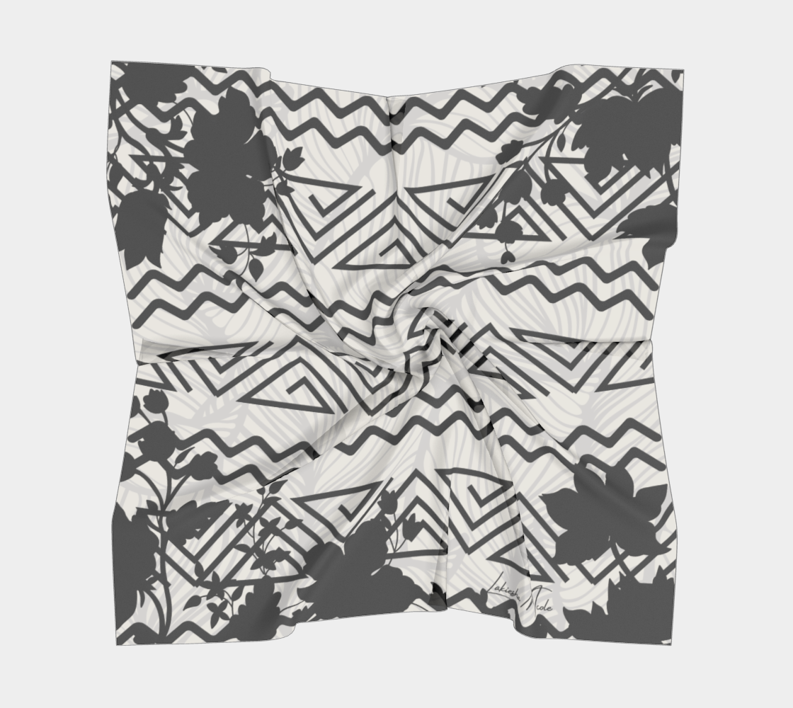 Tribal Floral Scarf