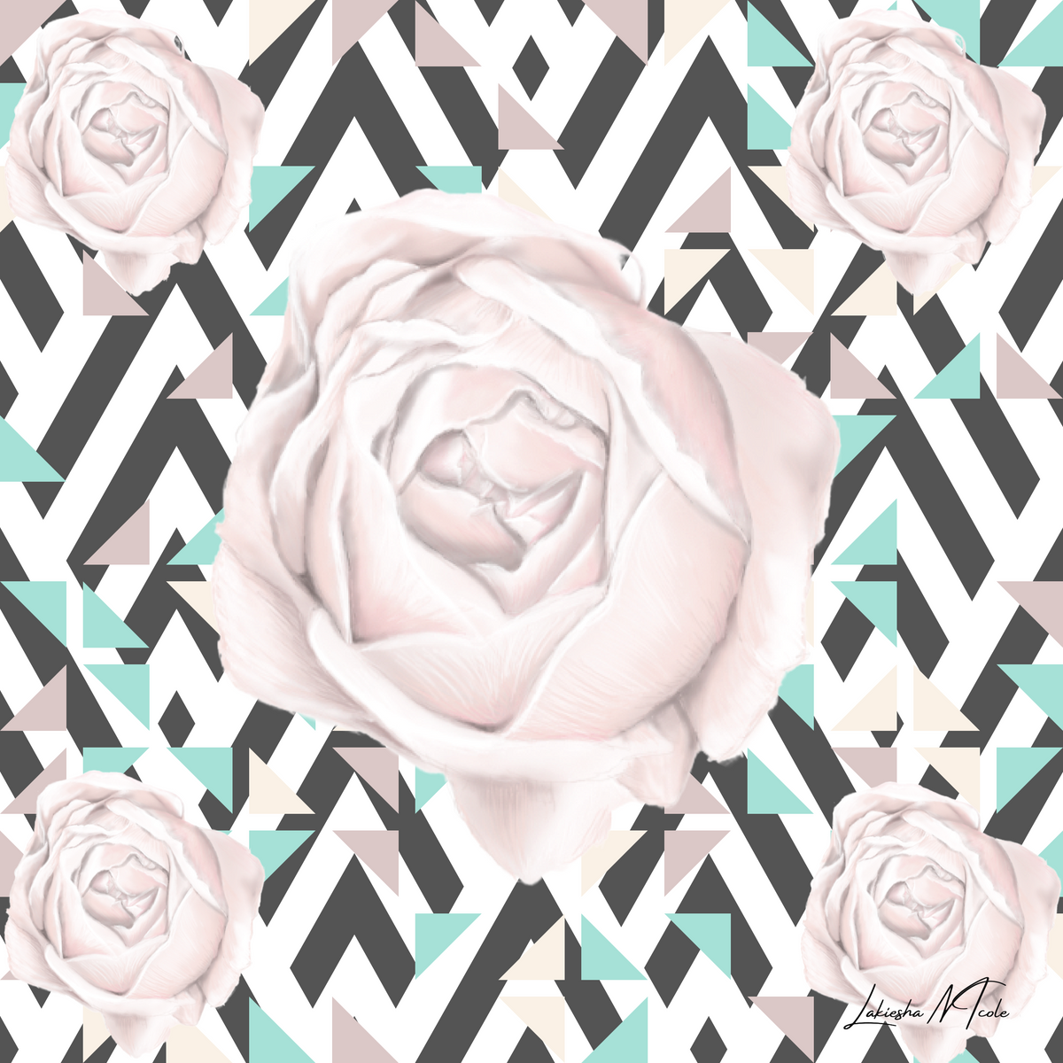 "Geometric Roses"