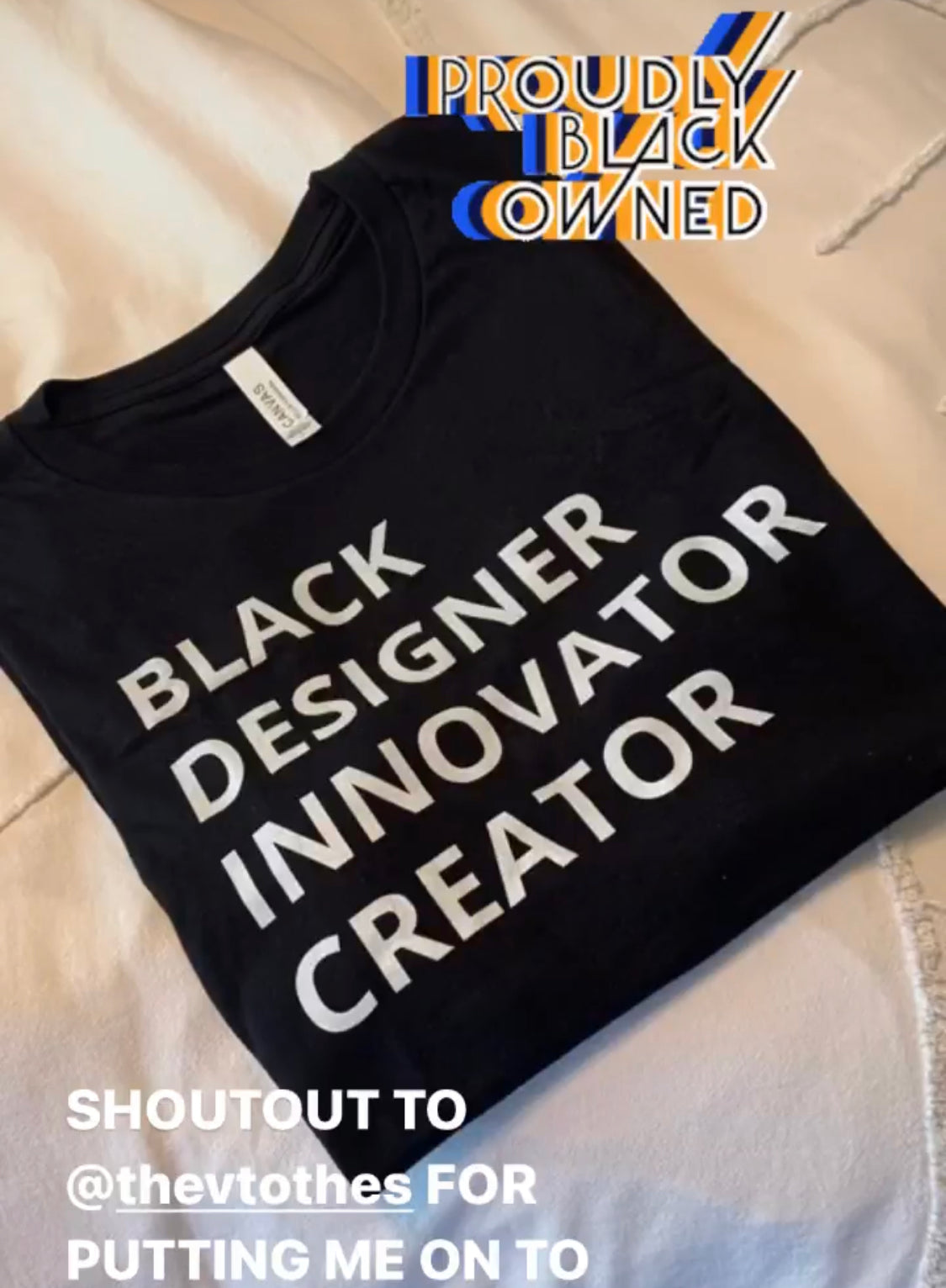 Black creator T-Shirt