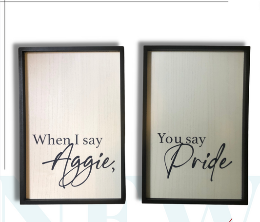 "When I say Aggie, you say Pride Home Decor