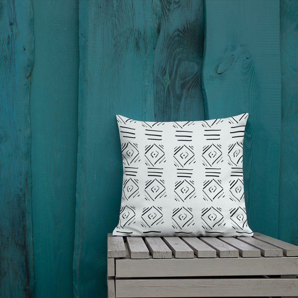 Black and White Premium Pillow