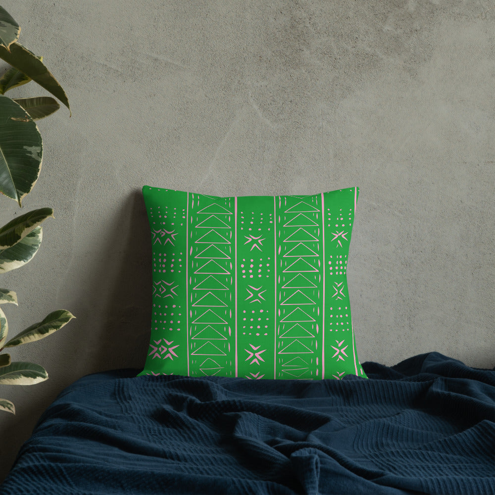 “Niremaan” throw pillow