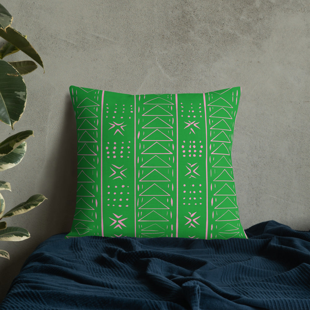 “Niremaan” throw pillow