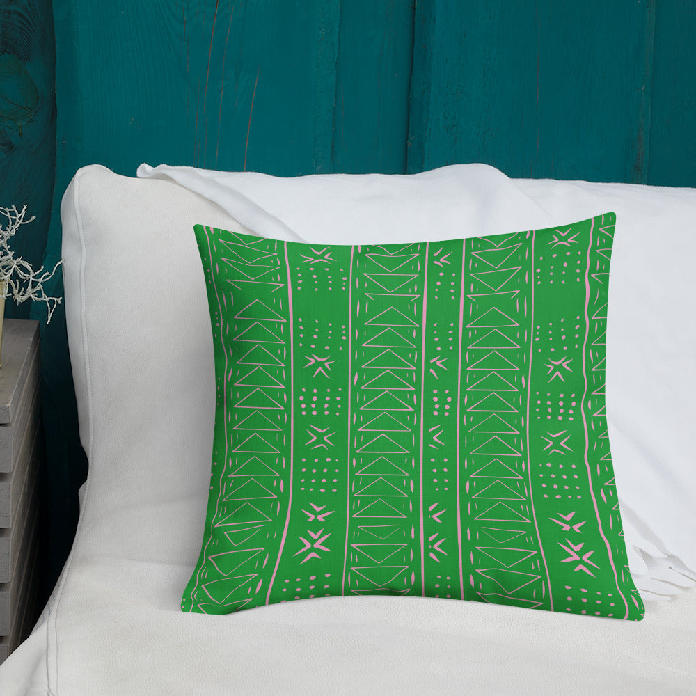 “Niremaan” throw pillow