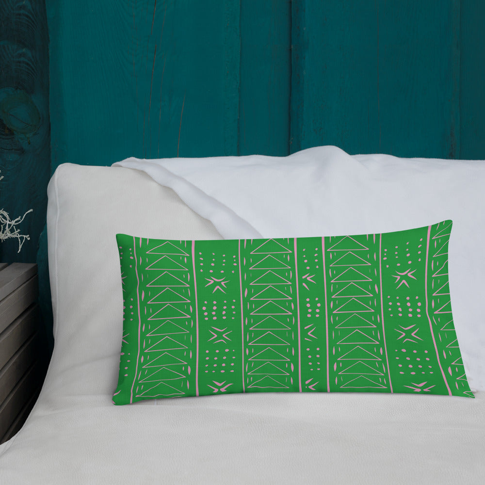 “Niremaan” throw pillow