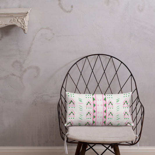 O’koyeeè throw pillow white