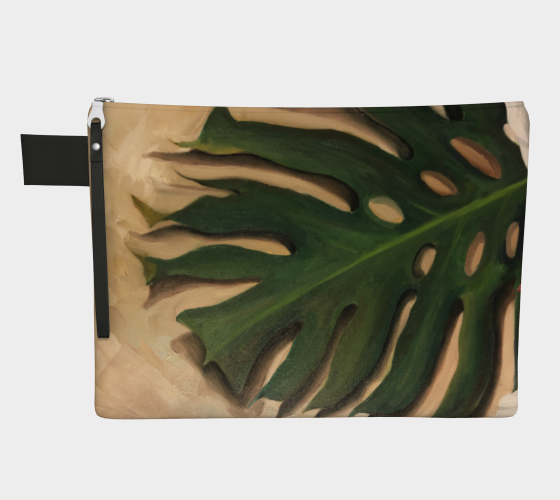 Oil Painted Tropic Clutch